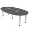 Skutchi Designs 45.25 in W, 84 in L, 29 in H, Engineered Wood Top, Grey H-BOVL-4684-PT-AN-EL - alternate 1